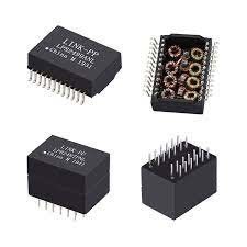 Τύπος επιφανειακής τοποθέτησης Lan Transformer H16C101S 100/1000 BASE-T με διπλή θύρα