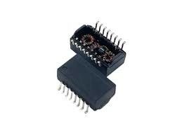 100/1000 Base-T 48 Pin Δύο θύρες Μαγνητικά δίκτυα Μονάδες LAN Telecom Transformer